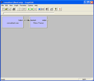 GraphEdit - Delete unwanted filters