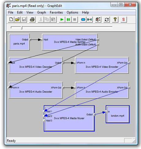 The 3ivx Filter Suite - Graph